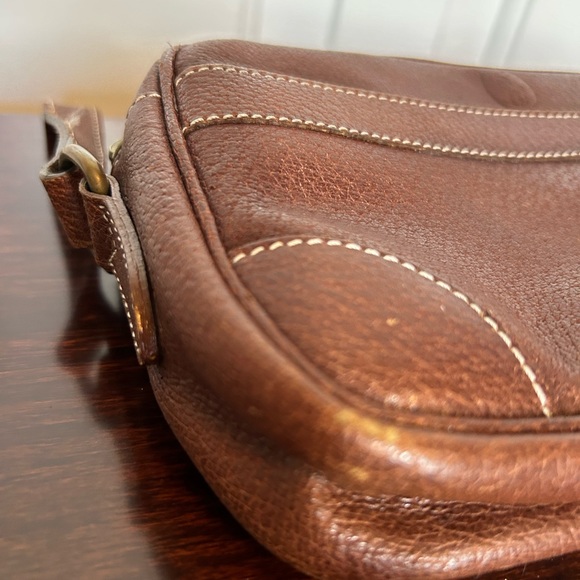 Authentic Vintage Ralph Lauren Leather Handbag - Picture 8 of 12